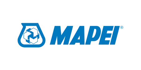 Logo Mapei - výrobce stavební chemie, lepidel, spárovacích hmot a hydroizolací